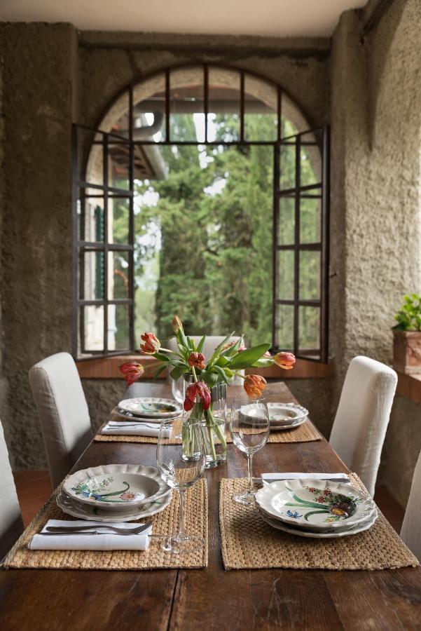 Il Villino Farmhouse Castellina in Chianti Eksteriør bilde