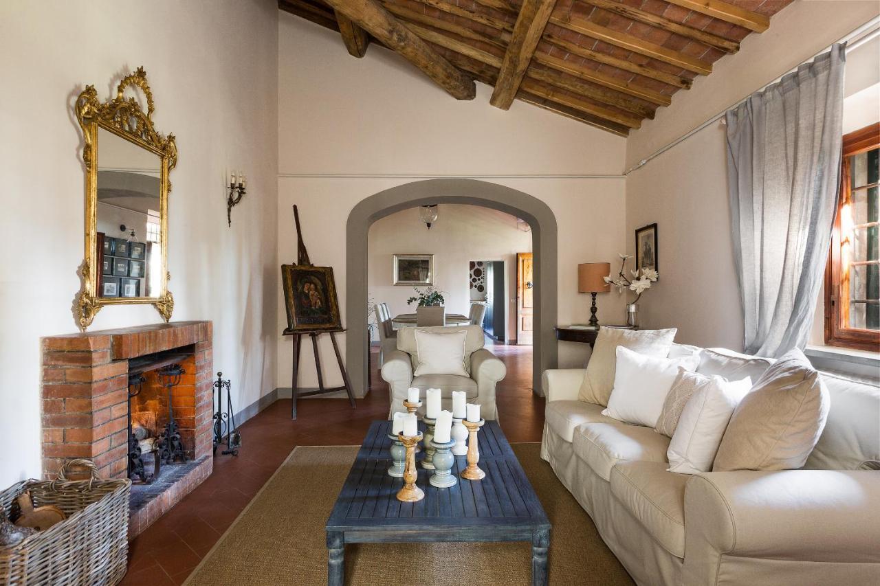 Il Villino Farmhouse Castellina in Chianti Eksteriør bilde