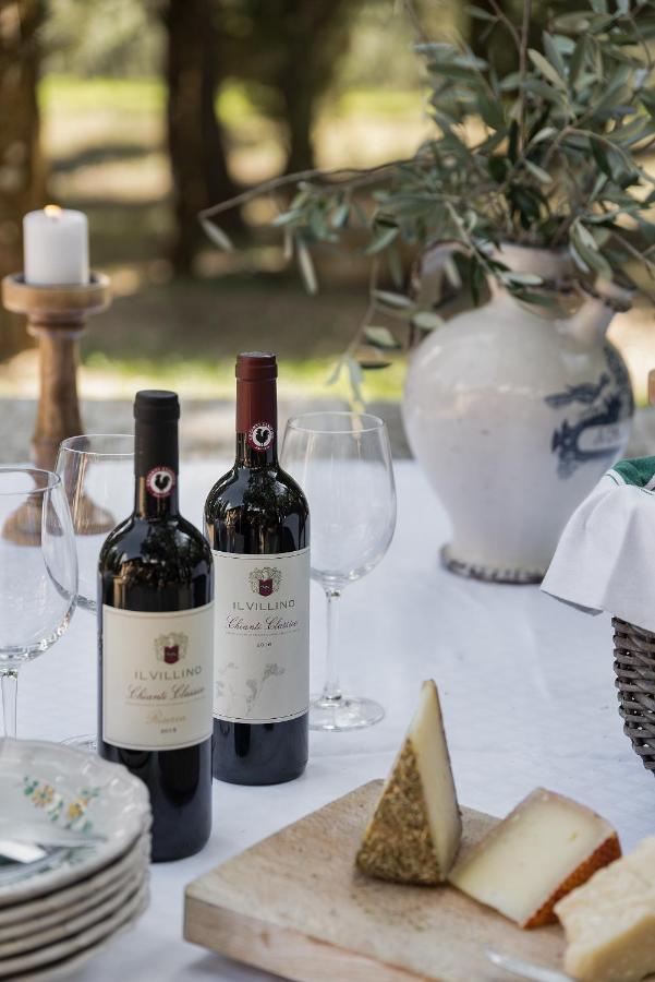 Il Villino Farmhouse Castellina in Chianti Eksteriør bilde