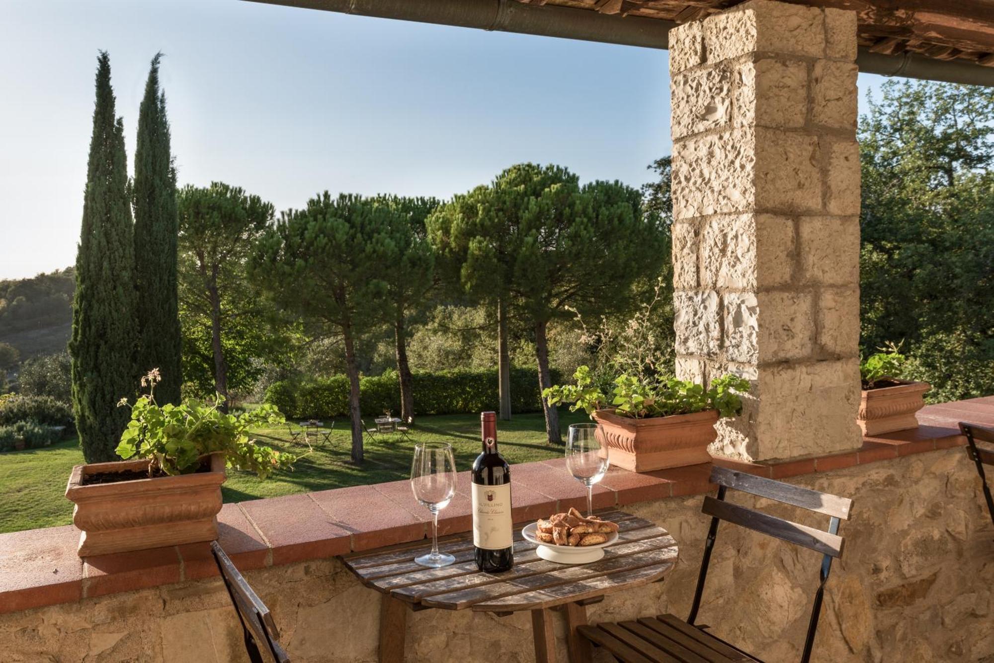 Il Villino Farmhouse Castellina in Chianti Eksteriør bilde